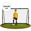 Futbolo vartai su tinklu 240x160x80 cm MOVEPRO