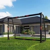 Futbolo vartai su tinklu 240x160x85 cm MOVEPRO