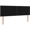 Galvūgalis su LED juostelių žibintais Pilka 144 cm audinys 3338214
