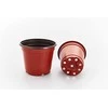 Garden_Cente Vazonas Garden Center BN130, plastikinis, Ø 13 cm, rudas