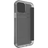 Dėklas Gear4 D3O Wembley Flip Wallet Apple iPhone 12 / 12 Pro skaidrus