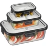 GEFU Set of 3 rectangular containers MILO