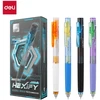 Gelinis rašiklis DELI Hexify ST, 0,5 mm, mėlynas rašalas