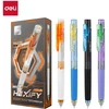 Gelinis rašiklis DELI Hexify ST, 0,5 mm, juodas rašalas
