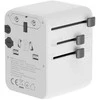 „Gembird“ universalus kelioninis maitinimo adapteris, 70 W | TPA-2A3C70-01-W