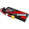 Gens ace G-Tech 5000mAh 7.4V 60C 2S1P Lipo PC medžiagos dėklas su XT60 kištuku