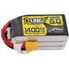 Gens Ace &amp; Tattu Tattu R-Line 5.0 1400mAh 22.2V 150C 6S1P XT60 akumuliatorius
