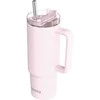 Gertuvė Quokka Stream - Stainless Steel Thermal Mug 950 ml with Straw (Light Rožinė)