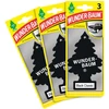 Automobilinis oro gaiviklis WUNDER-BAUM TREE Juodas Classic, 3 vnt