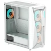 GIGABYTE C301 GLASS Baltas kompiuterio korpusas „Midi Tower“ Balta