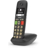 Stacionarus telefonas Gigaset E290, Juodas