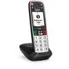 GIS Gigaset EASY 500 Analoginio ryšio / DECT telefonas Skambintojo ID Juoda, Sidabras