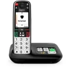 GIS Gigaset EASY 500A Analoginio ryšio / DECT telefonas Skambintojo ID Juoda, Sidabras