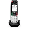 GIS Gigaset EASY 500HX Analoginio ryšio / DECT telefonas Skambintojo ID Juoda, Sidabras