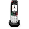GIS Gigaset EASY 500HX Analoginio ryšio / DECT telefonas Skambintojo ID Juoda, Sidabras