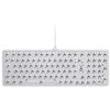 Glorious GMMK 2 Full-Size – klaviatūra Barebone, ISO išdėstymas, baltos spalvos