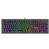 Klaviatūra žaidimams GENESIS THOR 300 RGB PT su pašvietimu mechaninė Raudonas SWITCH SOFTWARE