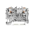 Gnybtas Wago 2202-1201, 2 jungčių 2,5 mm², 24A, pilkas