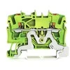 Gnybtas Wago 2202-1207, 2 jungčių 2,5 mm², 24A, gelt./žal.