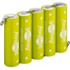 Goobay Akumuliatorius NiMh 6V 2100mAh su lituojamais išvadais 5x HR6 (AA)