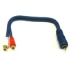 Goobay Linijinis kabelis RCA kištukas – 2xRCA lizdai 0.2m