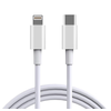 Goodbuy Lightning -> USB -C kabelis 18W | 200 cm balta