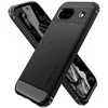 Spigen Rugged Armor – dėklas skirtas Google Pixel 8A Juodas