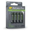 GP įkraunamos baterijos (AA), RECYKO+ Pro Fast Flash, NIMH R03, (4 baterijos / lizdinė plokštelė), 2000mAh