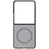 GP-FPF776HID Samsung Mirror Magnet Dėklas Galaxy Z Flip 8 Sidabrinis