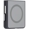 GP-FPF776HID Samsung Mirror Magnet Dėklas Galaxy Z Flip 8 Sidabrinis