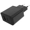 Grab 'n Go Grab ‘n Go – 20W USB-C + USB-A Laidinis įkroviklis – juodos spalvos