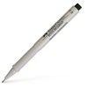 Grafinis rašiklis Faber-Castell Ecco Pigment, 0.8mm, juodos spalvos