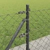 Tvorelės stulpas Pilka 10 x 0,4 m (60 x 60 mm tinklelis)