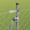 Tvorelės stulpas Sidabro 10 x 1,6 m (60 x 60 mm tinklelis)