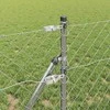 Tvorelės stulpas Sidabro 10 x 0,4 m (60 x 60 mm tinklelis)