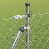Tvorelės stulpas Sidabro 10 x 0,8 m (60 x 60 mm tinklas)