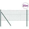 Tvorelės stulpas Žalia 25 x 0,4 m (40 x 40 mm tinklelis)
