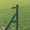 Tvorelės stulpas Žalia 25 x 0,4 m (40 x 40 mm tinklelis)