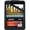 Grąžtas AW-Tools AWTOOLS METALO GRĄŽIAI GRĄŽIAI HSS-G TYTAN RINKINYS 19 vnt. /1,0–10,0 mm/