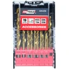 Grąžtas AW-Tools AWTOOLS METALO GRĄŽTŲ RINKINYS TITANO DANGA 19vnt./1-10,0mm/PLAST. DĖŽUTĖ