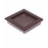 Grotelės židiniui HEARTH, vario spalvos, 170 x 170 mm
