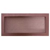 Grotelės židiniui HEARTH, vario spalvos, 170 x 370 mm
