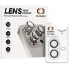 Grūdintas stiklas Tel Protect 3D Lens skirtas Apple iPhone 16/16 Plus skaidrus (objektyvui 2 vnt)