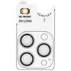 Grūdintas stiklas Tel Protect 3D Lens skirtas Apple iPhone 16 Pro/16 Pro Max skaidrus (objektyvui 3 vnt)