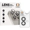 Grūdintas stiklas Tel Protect 3D Lens skirtas Apple iPhone 16/16 Plus juodas (objektyvui 2 vnt)