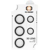 Grūdintas stiklas Tel Protect 3D Lens skirtas Samsung Galaxy S24 Ultra skaidrus (objektyvui 5 vnt)