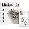 Grūdintas stiklas Tel Protect 3D Lens skirtas Apple iPhone 15/15 Plus skaidrus (objektyvui 2 vnt)