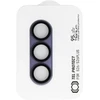 Grūdintas stiklas Tel Protect 95% AR+AF Full Metal Camera Protector į aparat skirtas Samsung Galaxy S26 Ultra violetinė (island)