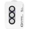 Grūdintas stiklas Tel Protect 95% AR+AF Full Metal Camera Protector į aparat skirtas Samsung Galaxy S26/S26 Plus žydra (island)