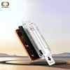 Grūdintas stiklas Tel Protect Dust-Free Easy Fit Privacy Full Glue 6D skirtas Apple iPhone 17 Pro juodas